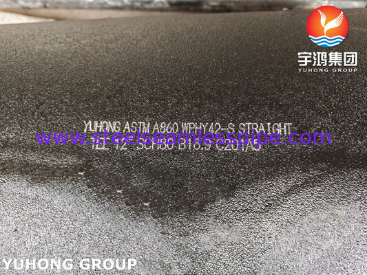 ASTM A860 WPHY42-S Equal Tee Wysokiej wytrzymałości stalowe dopasowanie do systemów rurociągowych pod wysokim ciśnieniem