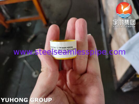 Wysokiej częstotliwości spawane zębkowane rury z płetwami TP304H Baza / SS304 Fin