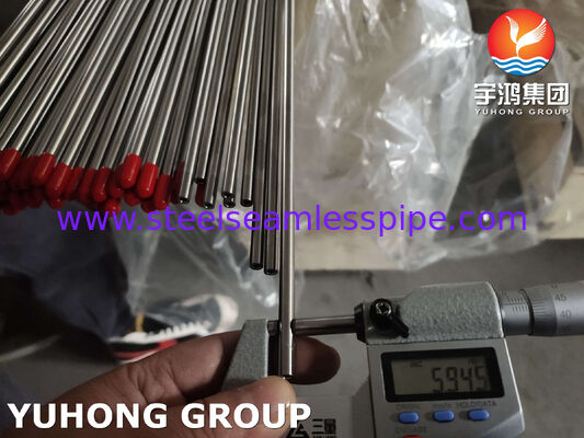 ASTM A269 TP316L BA Bezszwowa Rurka ze stali nierdzewnej dla zakładów spożywczych 320# Na zewnątrz Polerowana