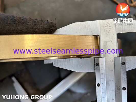 Wymiennik ciepła Tkaniny miedziane stopu stalowego Tkaniny ASTM B171 C46400 PT Dostępne