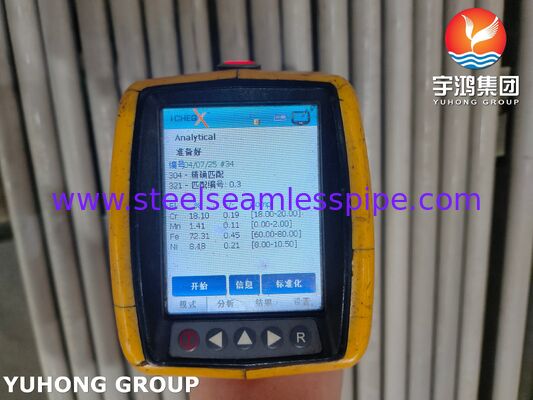 ASTM A269 TP304 Rurociąg bezszwodowy ze stali nierdzewnej, oczyszczony, wygrzewany do użytku ogólnego