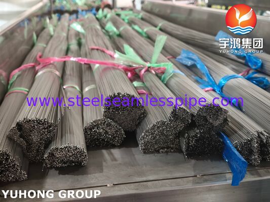 SUS304 ISO9626 10 - 34G Rurociąg kapillarny ze stali nierdzewnej do podawania leków