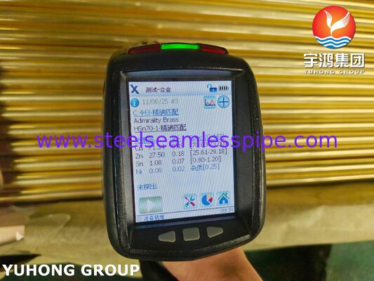 ASTM B111 / ASME B111 C44300 O61 Rurka z stopem miedzianikowego niklu