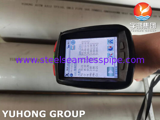 ASTM A312 TP316L Austenityczne bezszwedzone rury ze stali nierdzewnej