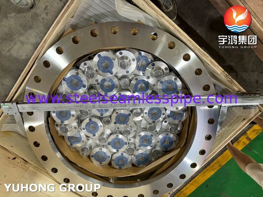 ASTM A240 F904L Slip On Flat Face Flange AWWA C207 Table2 Class D spełnia normy wody w USA