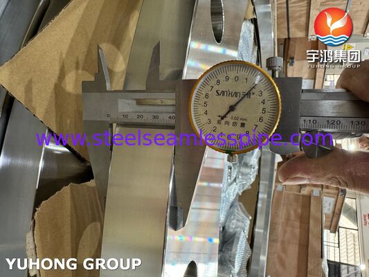 ASTM A240 F904L Slip On Flat Face Flange AWWA C207 Table2 Class D spełnia normy wody w USA