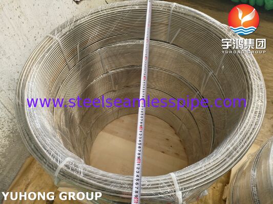 ASTM A269 TP316L Rurociąg zwalony z stali nierdzewnej o jasnym wygrzewaniu do zastosowań w płynie przemysłowym