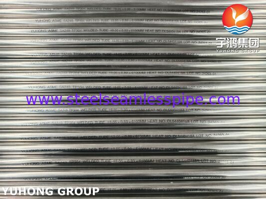 ASME SA249 TP304 Jasno wygrzewana rurka spawana ze stali nierdzewnej do układu chłodniczego