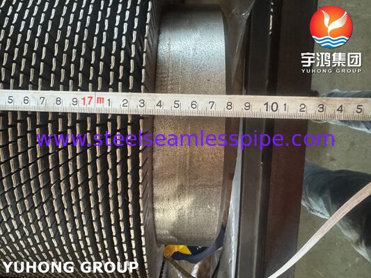 A335 P22 Rury z żółtymi płetwami z płetwami CS do systemów HRSG i odzyskiwania ciepła