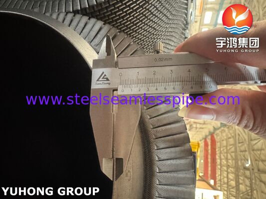 A335 P22 Rury z żółtymi płetwami z płetwami CS do systemów HRSG i odzyskiwania ciepła