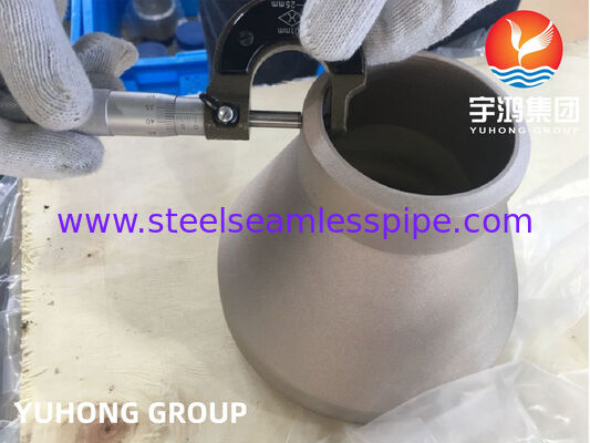 Reduktor mimośrodowy z miedzioniklu ASTM B466 C70600 do układu chłodzenia