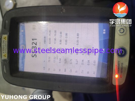 ASTM A403 WP321-S 180° łącznik rurowy ze stali nierdzewnej z łokciem