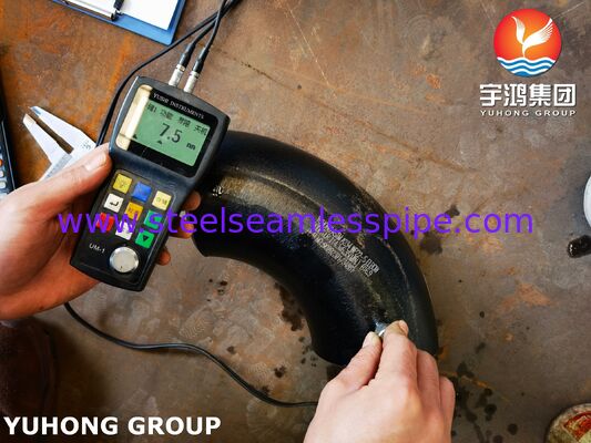 Kolano ASTM A234 WP22 90° ze stali Cr-Mo do rurociągów średnio-wysokotemperaturowych i wysokociśnieniowych