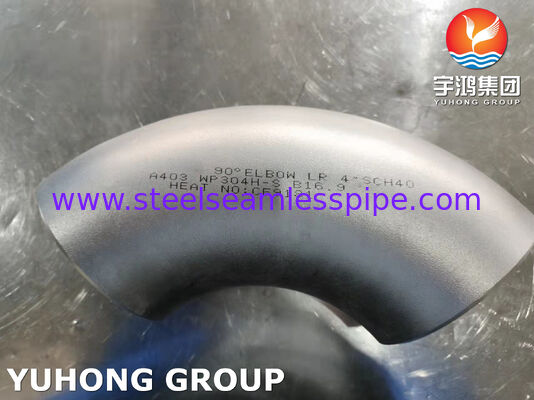 Kolano ze stali nierdzewnej ASTM A403 WP304H-S do zastosowań przemysłowych