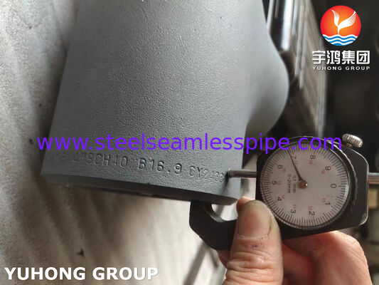 ASTM A234 WPB Tee, High Strength Carbon Steel Butt Weld Tee dla systemów rurociągowych ropy naftowej, gazu i wody