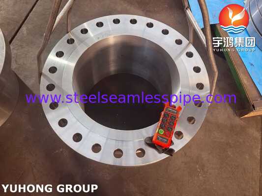 Kołnierz kuty ze stali węglowej ASME SA105 / SA105N do przemysłowych systemów rurociągów