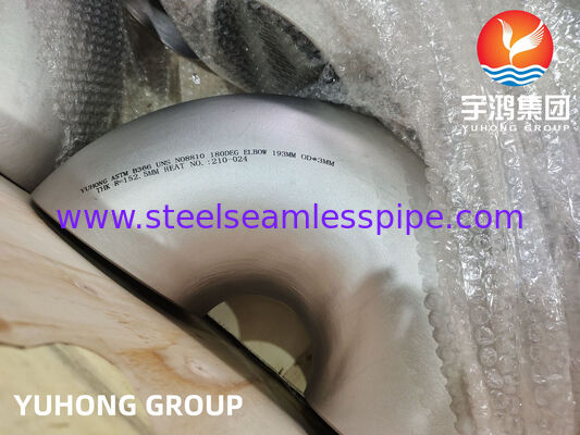 ASTM B366 N08810 Incoloy 800H Nikkel Alloy Steel Fitting Elbow