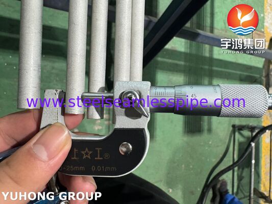 Rura bez szwu ze stali nierdzewnej ASTM A269 TP316L do skraplacza, trawiona i wyżarzana