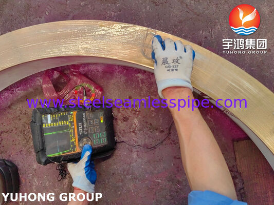 ASTM B171 / ASME SB171 C70600 Pierścień miedziany niklu CuNi 90/10