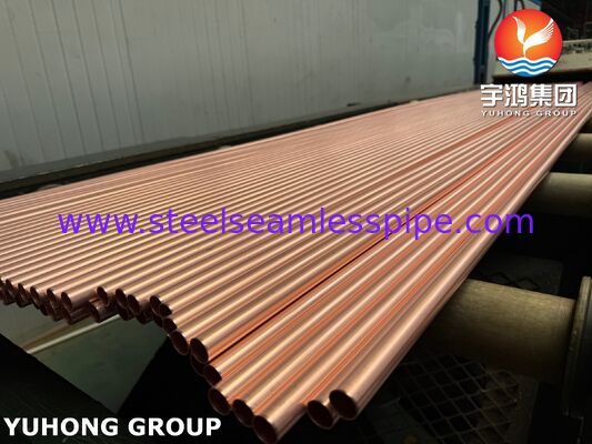 ASTM B111 C12200 Bezszwowa (Smls) Rurka, Bezszwowa Rurka Z Stopem Miedzi Wysokiej Jakości