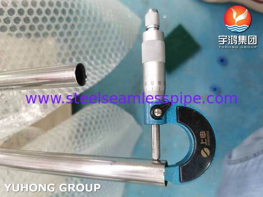 ASME SA249 Jasno wyżarzana rura spawana ze stali nierdzewnej 304 do destylatora, 3/4" 20BWG