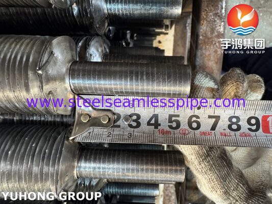 A179 / AL1060 Rury z płetwami zwiniętymi do wydajnych wymienników ciepła i kotłów