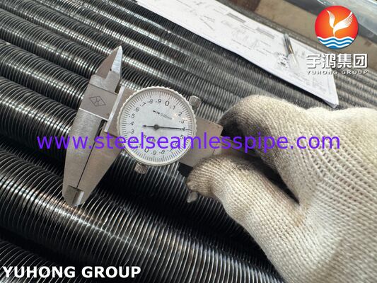 A179 / AL1060 Rury z płetwami zwiniętymi do wydajnych wymienników ciepła i kotłów