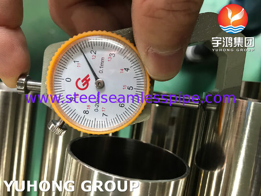 Rura ze stali nierdzewnej 304L ASTM A269 o ziarnistości 320 / 240, wyżarzana na jasno, do zastosowań sanitarnych