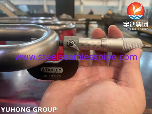 ASME SB163 Monel 400 Zestaw miedzianikowy bezszwodowy w układzie U, wymiennik ciepła TEMA, powłoka i wymiennik ciepła