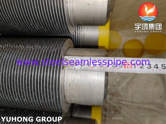 Rury z płetwami HFW ASTM A312 TP347H ze stali nierdzewnej do kotłów ciepła odpadowego