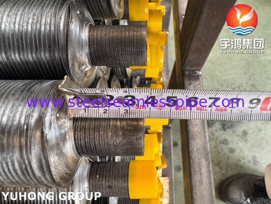 High Efficiency Air Heater KL Finned Tubes - A179 + Aluminum