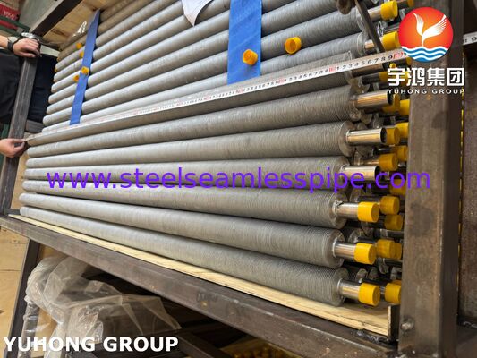 Rura żeberkowana ze stali nierdzewnej i aluminium EN 10217-7 1.4301