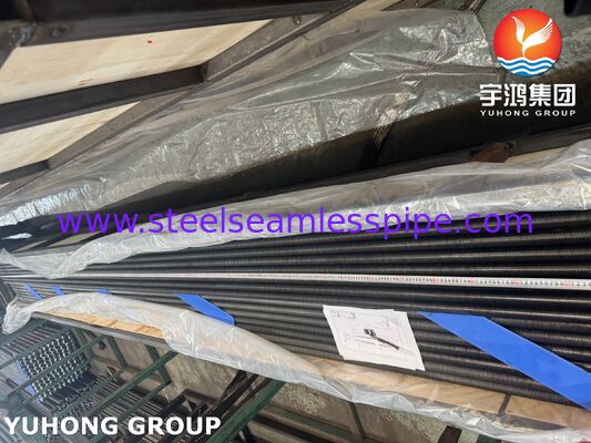 AL1060 Aluminiowa L-Foot Wound Fin Tube na ASTM A179 Base Pipe