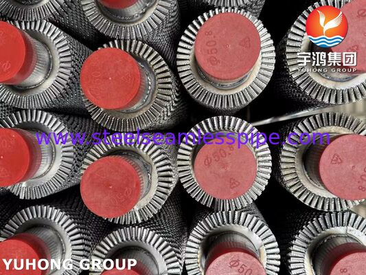 Rurka z żółtymi płetwami do harf HRSG, supergrzejnik, ekonomizer, parownik