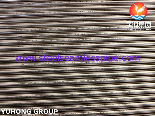 ASTM B163 Incoloy 800H Niklowy Stopy Rurowe Roztwór Annealed Seamless Tubing dla wymienników ciepła