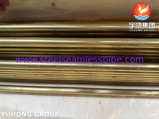 ASME SB111 C44300 U-Bend Miedziana Rurka Do Wymiennika ciepła