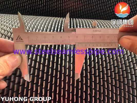 Wyroby z żółtymi płetwami ASTM A335 P22 Base & 1Cr13 Fins