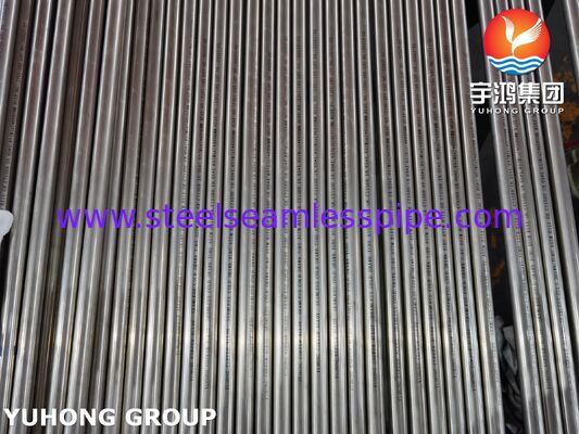 ASTM B111 ASME SB 111 SB 466 C71500 Rury miedziane niklowe / 70/30 Rury bezszwowe miedziane niklowe