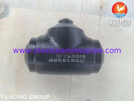 ASTM A420 WPL6 Niskotemperaturowe łączniki ze stali węglowej LTC Reducing Tee Buttweld Fitting