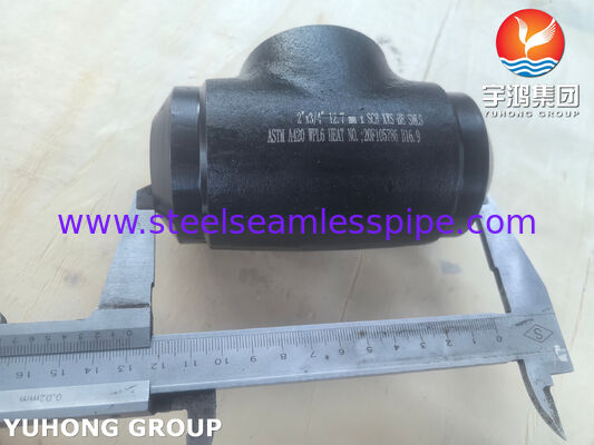 ASTM A420 WPL6 Niskotemperaturowe łączniki ze stali węglowej LTC Reducing Tee Buttweld Fitting