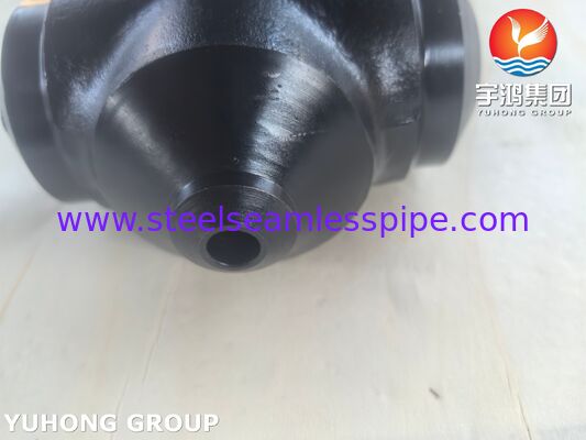 ASTM A420 WPL6 Niskotemperaturowe łączniki ze stali węglowej LTC Reducing Tee Buttweld Fitting