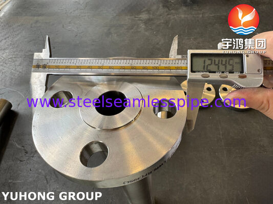 ASME SB462 UNS N10276 LWN Flanca ASME B16.5 Hastelloy C276 Flanca z długimi złowionymi szyjami
