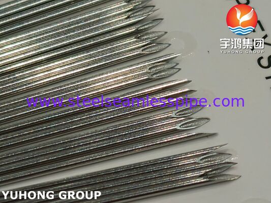 Medical Stainless Steel Injection Needle Tube For Hypodermic ISO9626 SUS304