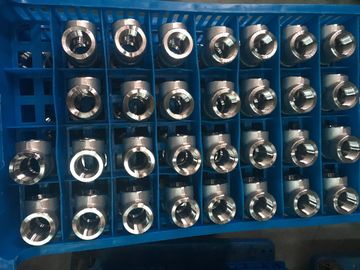 Kute ze stali nierdzewnej, A182 F304L, F316L, ASME B16.11, NPT, SW, 90 ° ELOW, 3000 #, 6000 #, 1/2 &quot;
