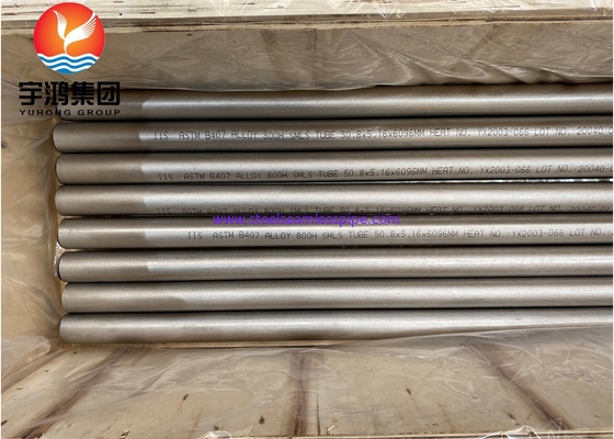 ASME SB407 Incoloy 800H / UNS N08810 Bezszwodowa Rurka z Stali Stopniowej Niklu