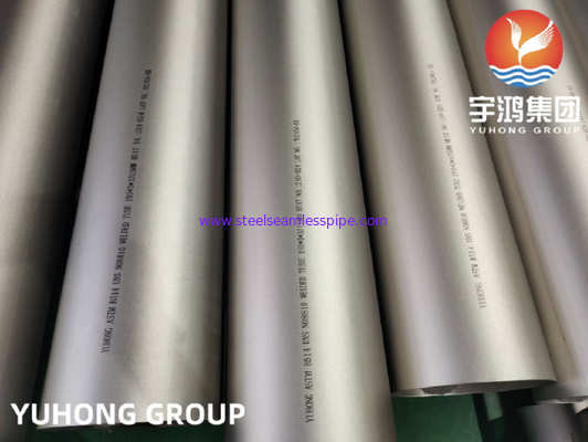 Astm B514 Spawana rura Incoloy N08810 800 / 800h / 800ht