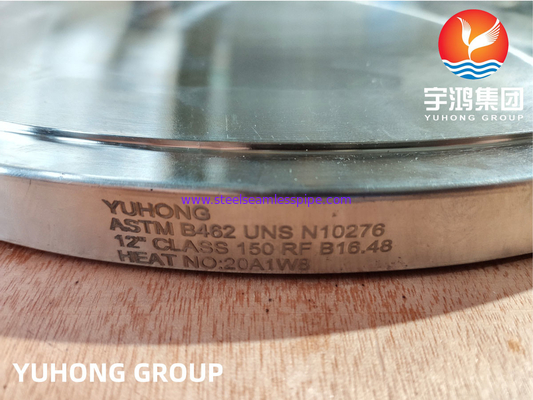 ASTM B462 Hastelloy C276 / UNS N10276 Hastelloy Okular Blind Flange