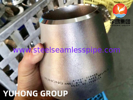 ASTM A403 WP317L Zreduktor koncentryczny ze stali nierdzewnej