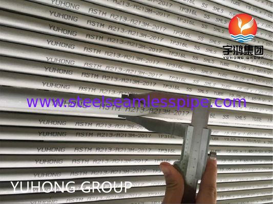 ASTM A213 TP316L Bezszwowa Rurka ze stali nierdzewnej o wysokiej odporności na temperaturę i odporności na korozję, precyzja walcowana na zimno
