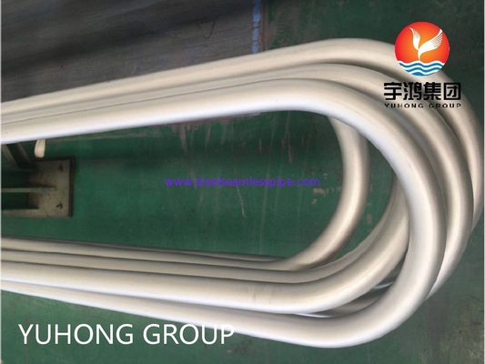 ASTM B444 UNS No6625 / Inconel 625 U-Tube Rura wymiennika ciepła ze stopu niklu
